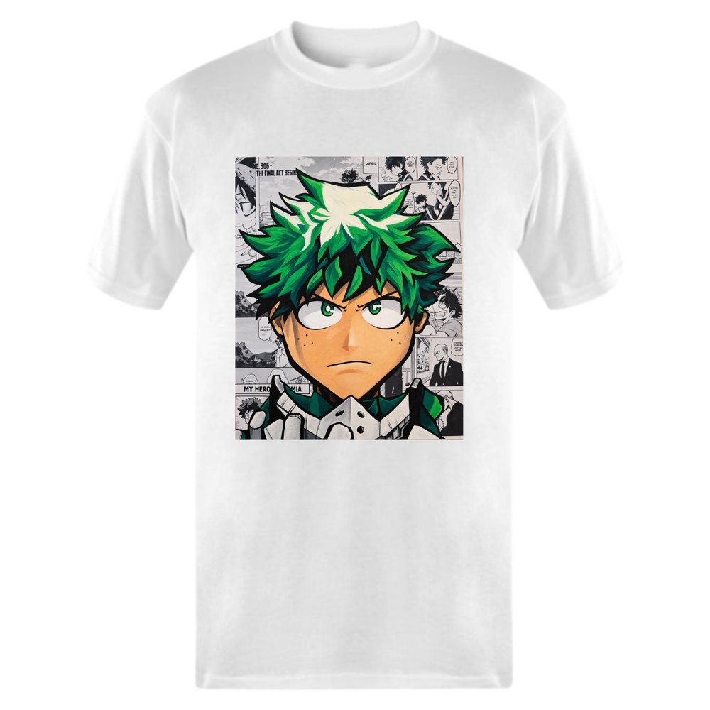 KDG Finds printed T-shirt featuring artwork originally hand-painted by Carmen
